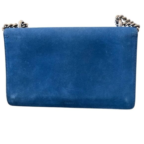 Gucci Blue Suede Dionysus - Picture 9 of 12